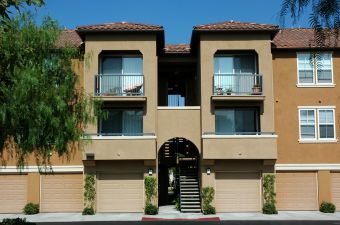 An apartment complex